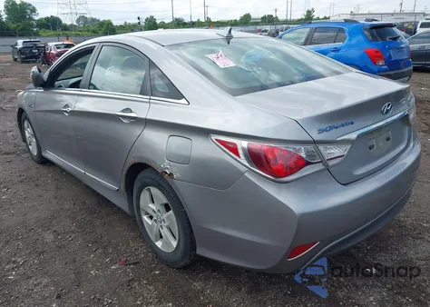 2011 Hyundai Sonata Hybrid from USA, damaged, VIN KMHEC4A49BA002280